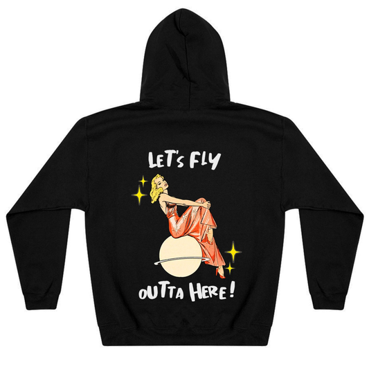 Black Outta Space Hoodie